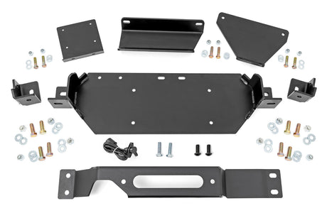 Hidden Winch Mount PRO12000S Ford F-250/F-350 Super Duty 2WD/4WD (20-22) Rough Country