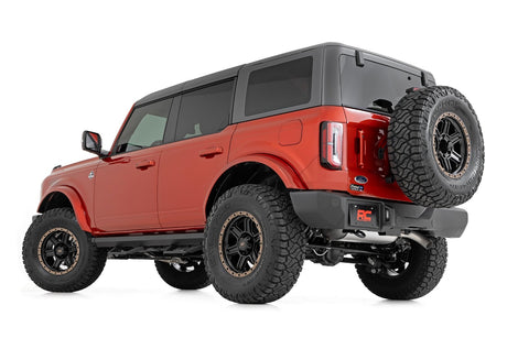SRL2 Adjustable Aluminum Step 4-Door Ford Bronco 4WD (2021-2025) Rough Country