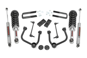 3 Inch Lift Kit N3 Struts Ford Ranger 4WD (2024-2025) Rough Country