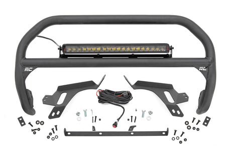 Nudge Bar w/ Tow Hooks Spectrum Series LED Ford Bronco Sport 4WD (21-24) Rough Country