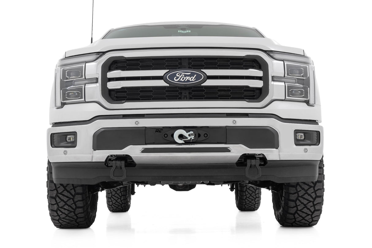 Hidden Winch Mount PRO9500S Ford F-150 (2021-2025) Rough Country