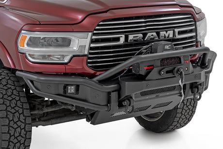 Front Bumper Tubular Winch Mount Ram 2500/3500 2WD/4WD (2019-2026) Rough Country