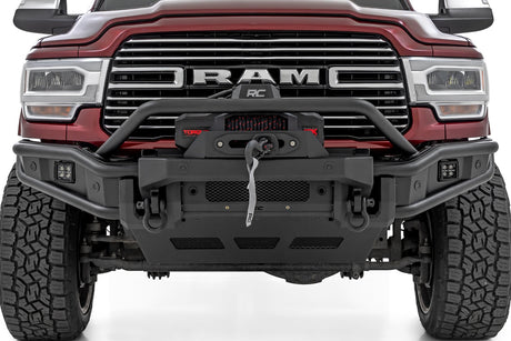 Front Bumper Tubular Winch Mount Ram 2500/3500 2WD/4WD (2019-2026) Rough Country