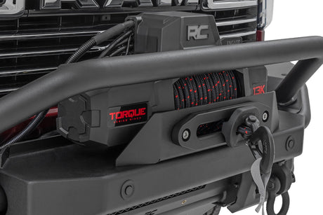 Front Bumper Tubular Winch Mount Ram 2500/3500 2WD/4WD (2019-2026) Rough Country