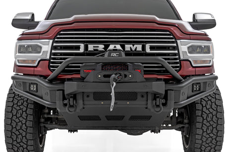 Front Bumper Tubular Winch Mount Ram 2500/3500 2WD/4WD (2019-2026) Rough Country