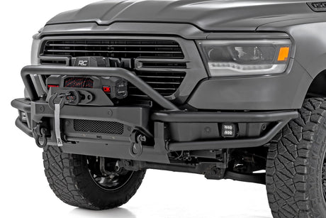 Front Bumper Tubular Winch Mount Ram 1500 2WD/4WD (2019-2024) Rough Country