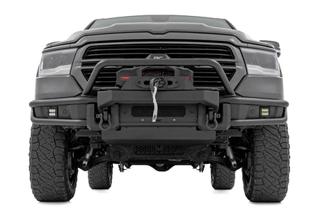 Front Bumper Tubular Winch Mount Ram 1500 2WD/4WD (2019-2024) Rough Country