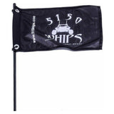 187 LED Whip with Flag (Pair)