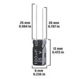 100uF 35V 6x12mm Electrolytic Capacitor Amazon