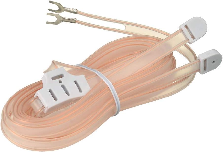 Bingfu FM Dipole Antenna 300Ω with 2-Pin Connector for Stereo Receivers Bingfu