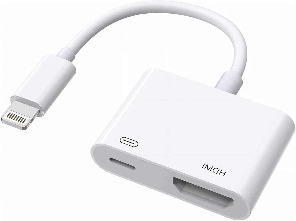 Apple MFi Lightning to HDMI Adapter – 1080P AV Cable for iPhone/iPad to TV/Monitor TekShack