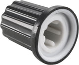 6mm D Type Potentiometer Control Knob TekShack