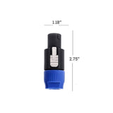 Pole Audio Speaker Plug Twist Lock TekShack