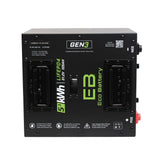 Eco Battery (48V) 51V 105AH Thru-Hole LiFePO4 Gen3 Battery