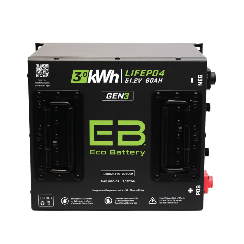 Eco Battery (48V) 51V 60AH Battery Bundle / ICON EV / 2017-21 (Toyota Neos MCU)