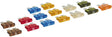 RadioShack Blade Automotive Fuse Kit (15-Pack) TekShack
