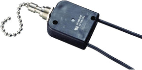 Gardner Bender GSW-35 Electrical All Angle Pull Chain Switch, SPST, ON-Off, 6 A/125V AC, 6 inch Wire Terminal TekShack