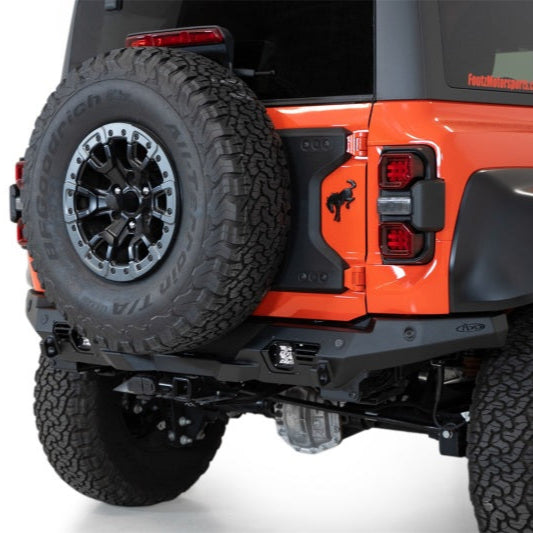 Addictive Desert Designs Raptor Bomber Rear Bumper with Cube Light Mounts | 2022+ Ford Bronco Raptor