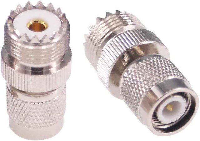 TNC Male to UHF Female RF Coaxial Coax Adapter TNC to UHF Connector TekShack