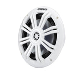 Kicker KM604WL 6.5" Marine Coaxial Speakers w/ RGB Lighting 4-Ohm (Pair) Kicker