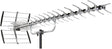 91-Element UHF HDTV Yagi Antenna YAGI-91 – Long Range Directional Yagi
