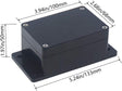 IP65 Waterproof ABS Project Box – 3.94" x 2.68" x 1.97" (100x68x50mm) with Mounting Ears Amazon