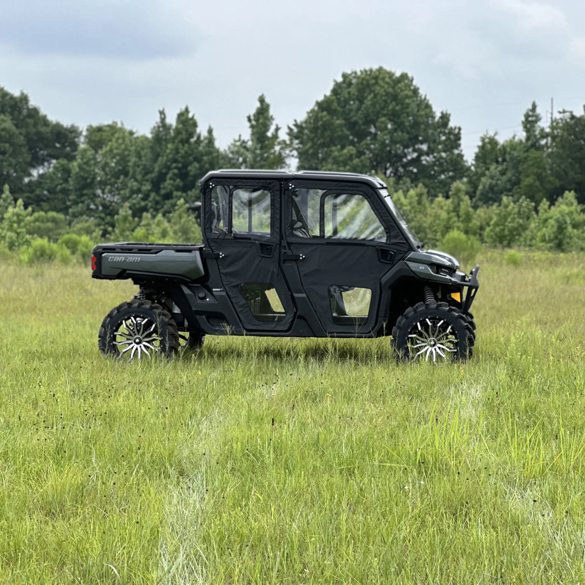 Seizmik 52-06069 Framed Crew Soft Door Kit, Can-Am Defender MAX - installed view