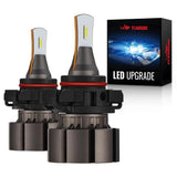 880 LED Fog Light Bulbs 10W 6000LM 6000K for Honda Civic (2016-2022), Toyota Corolla (2018-2022), and More | 2 Bulbs Flashark