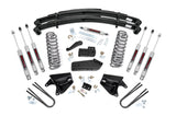 4 Inch Lift Kit Quad Front Shocks Rear Springs Ford Bronco 4WD (80-96) Rough Country