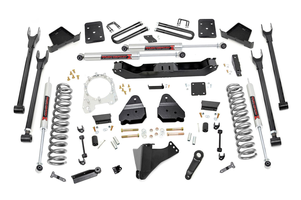 6 Inch Lift Kit 4-Link No OVLD M1 Ford F-250/F-350 Super Duty (17-22) Rough Country