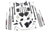 6 Inch Ford 4-Link Suspension Lift Kit N3 Shocks No Rear Overload Springs 15-16 F-250 4WD Diesel Rough Country