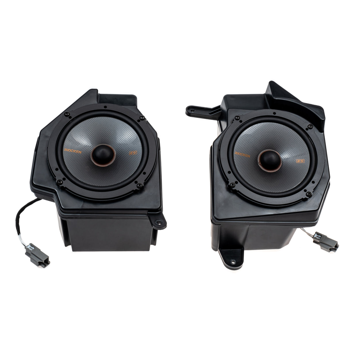 Kicker Plug & Play Full System 5-Channel, 8-Speakers KS, Sub Bundle  | '18- '23 JL Wrangler