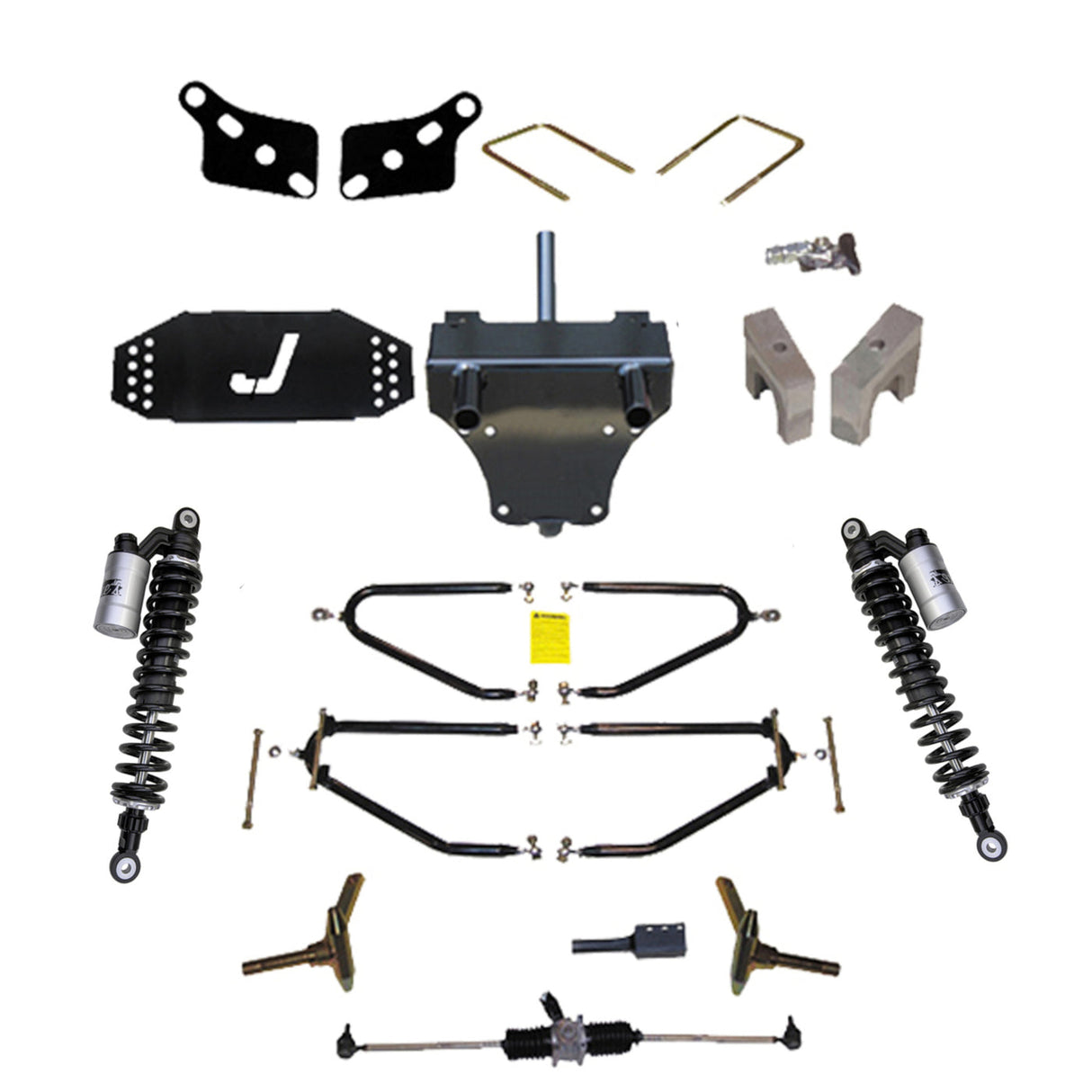 Jake's Long Travel w/ Updated External Reservoir Shocks 94-01.5 EZGO TXT Gas
