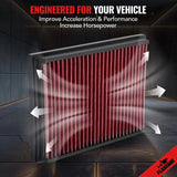 Air Filter for 1990-2006 BMW 520i/525i/530i/Z3/728i/728iL/323Ti/523i/528i
