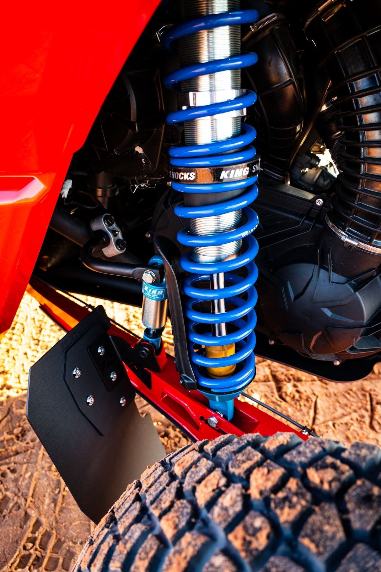 HCR Can-Am Maverick X3 Trailing Arm Mud Flaps HCR Racing