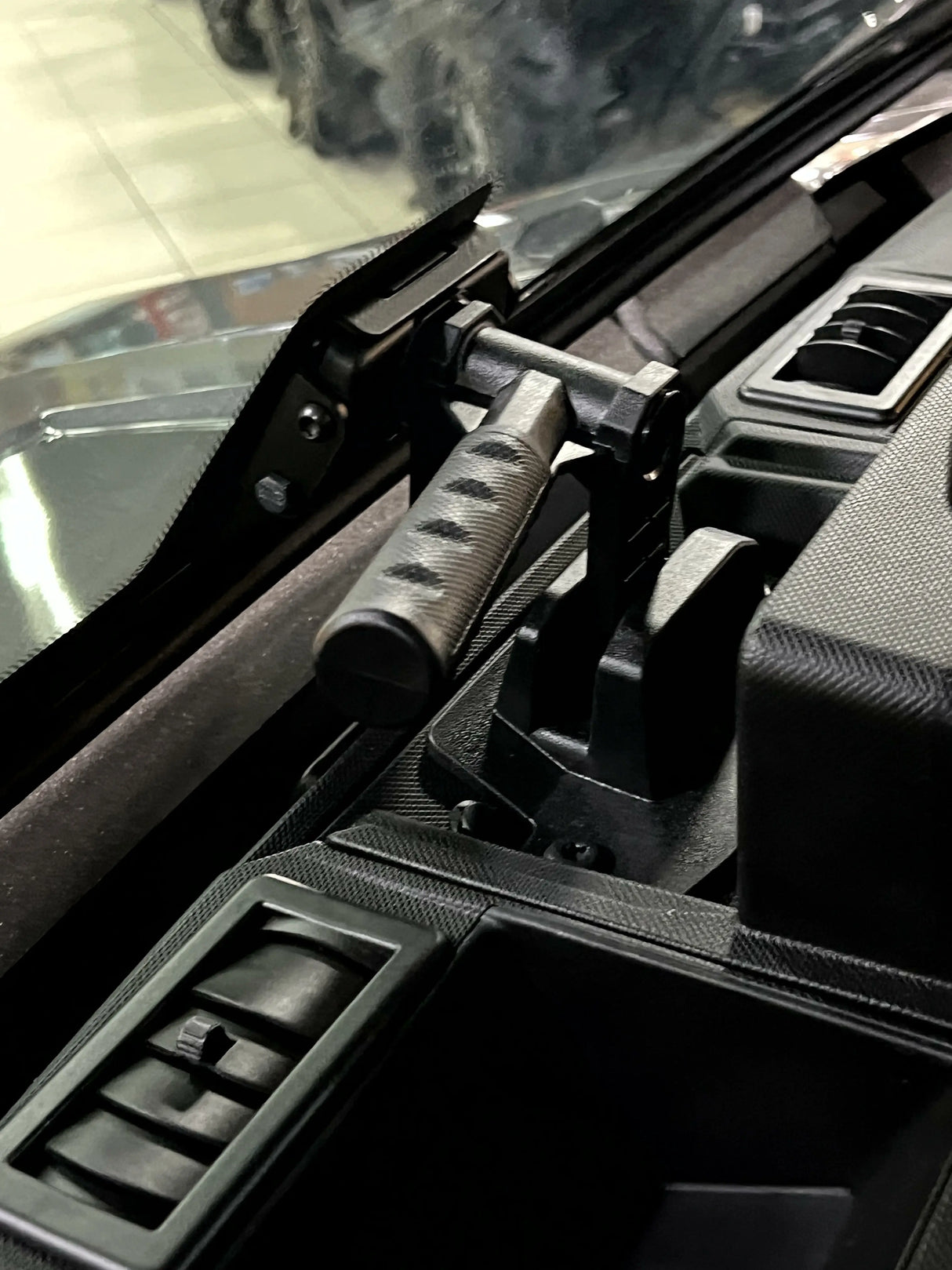 Polaris Ranger OEM full glass tipout windshield extender AxylBro Prints