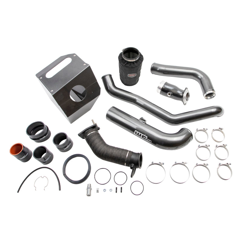 Wehrli 17-19 Chevrolet L5P Duramax High Flow Intake Bundle Kit - WCFab Grey