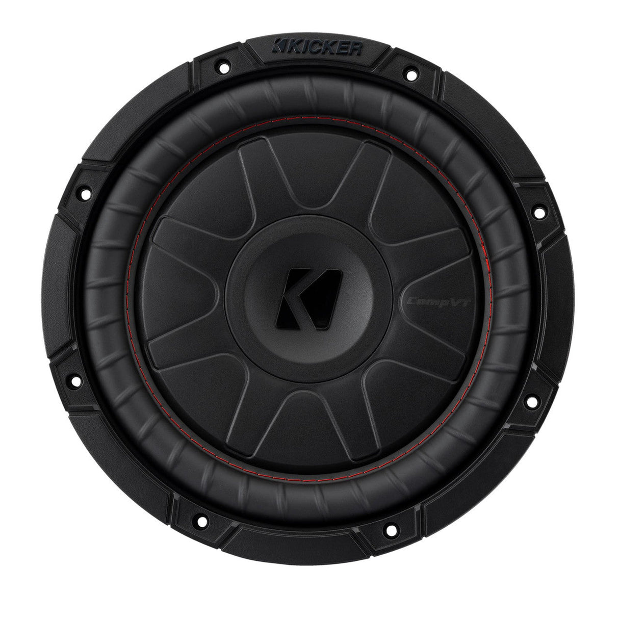 Kicker CVT102 | 10" 375W RMS Shallow Subwoofer 2-Ohm Kicker