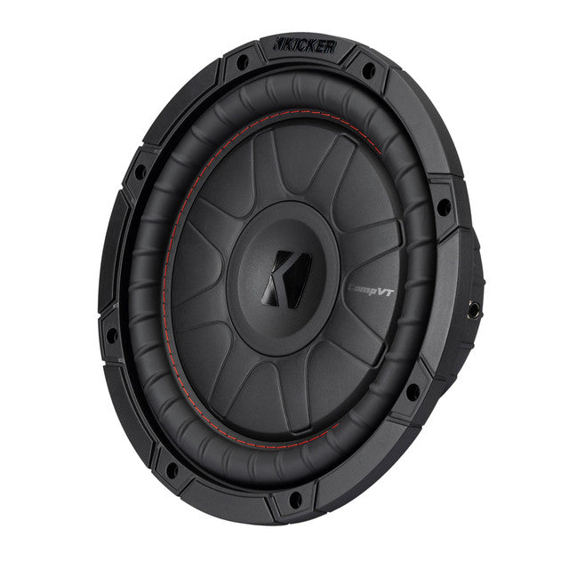 Kicker CVT102 | 10" 375W RMS Shallow Subwoofer 2-Ohm Kicker