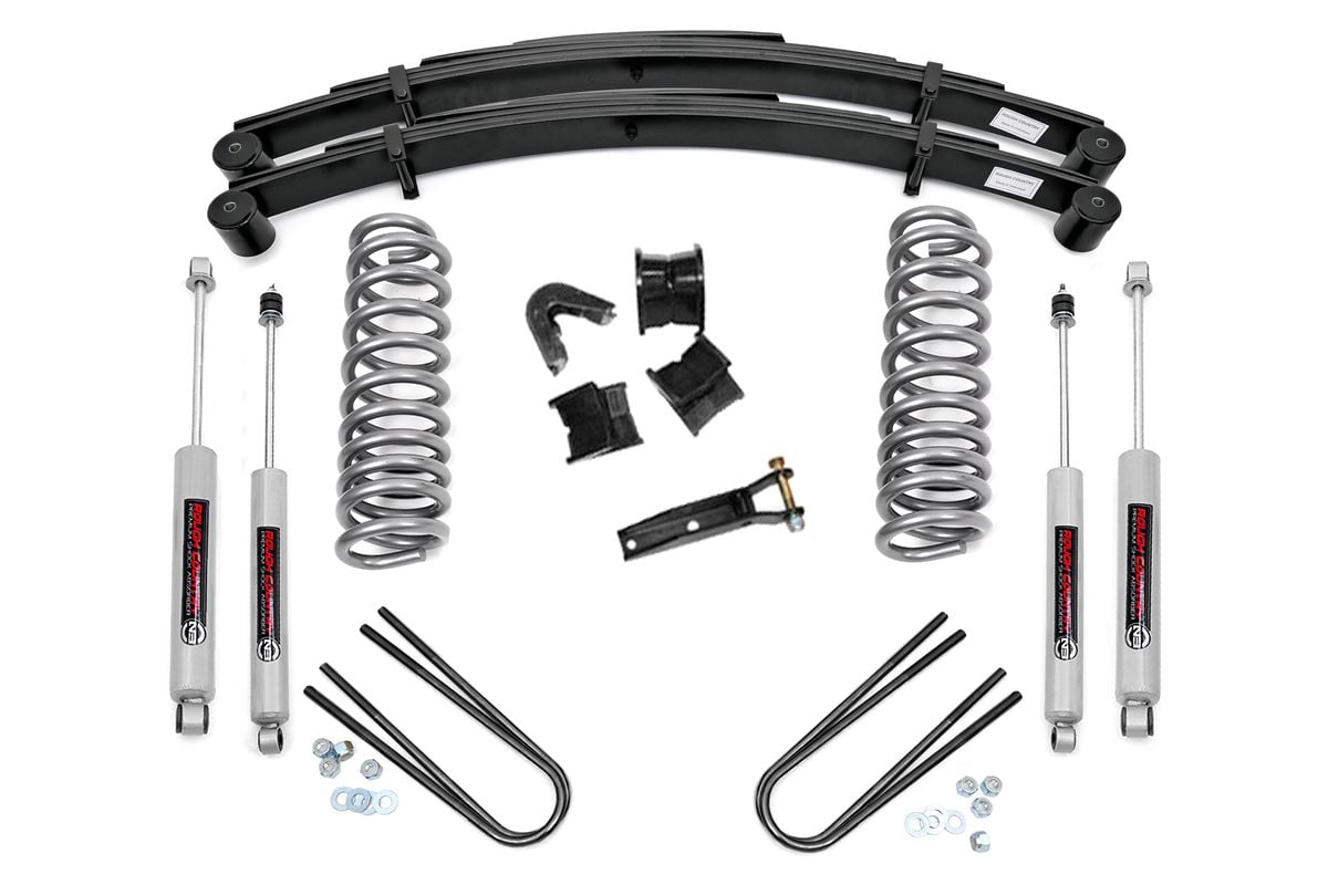 2.5 Inch Lift Kit Rear Springs Ford F-100 4WD (1970-1976) Rough Country