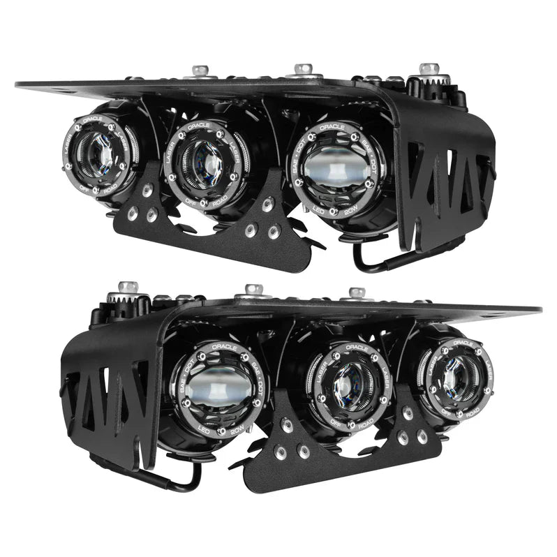 Oracle Lighting Off Road Laser AUX Light + LED Fog Light Kit I '21- Current Ford Bronco