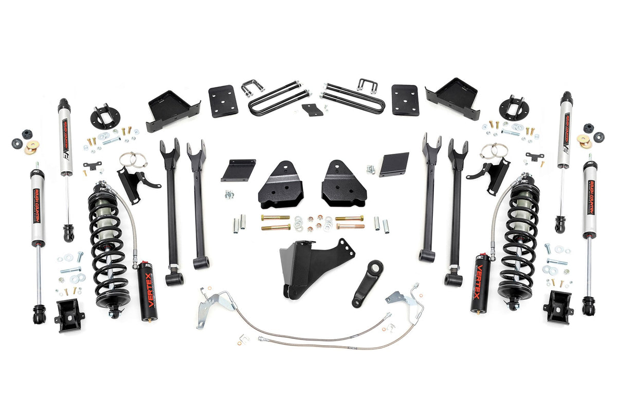 6 Inch Lift Kit 4-Link No OVLD C/O V2 Ford F-250 Super Duty (11-14) Rough Country