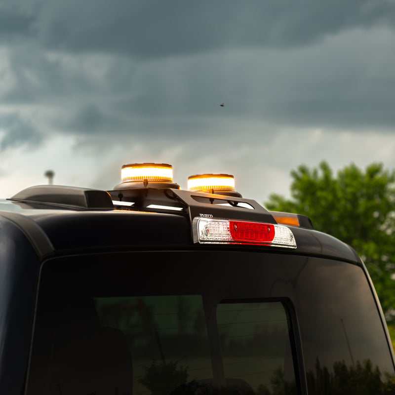 Putco 15-25 Ford F-150 Dual Hornet Beacon LED Strobe (Amber) w/ Mounting Bracket & Harness