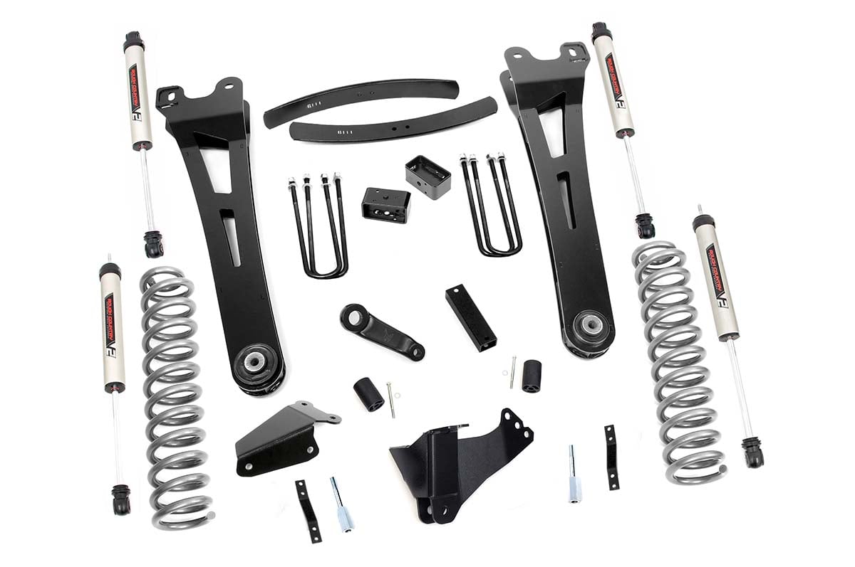 6 Inch Lift Kit Gas Radius Arm V2 Ford F-250/F-350 Super Duty (05-07) Rough Country