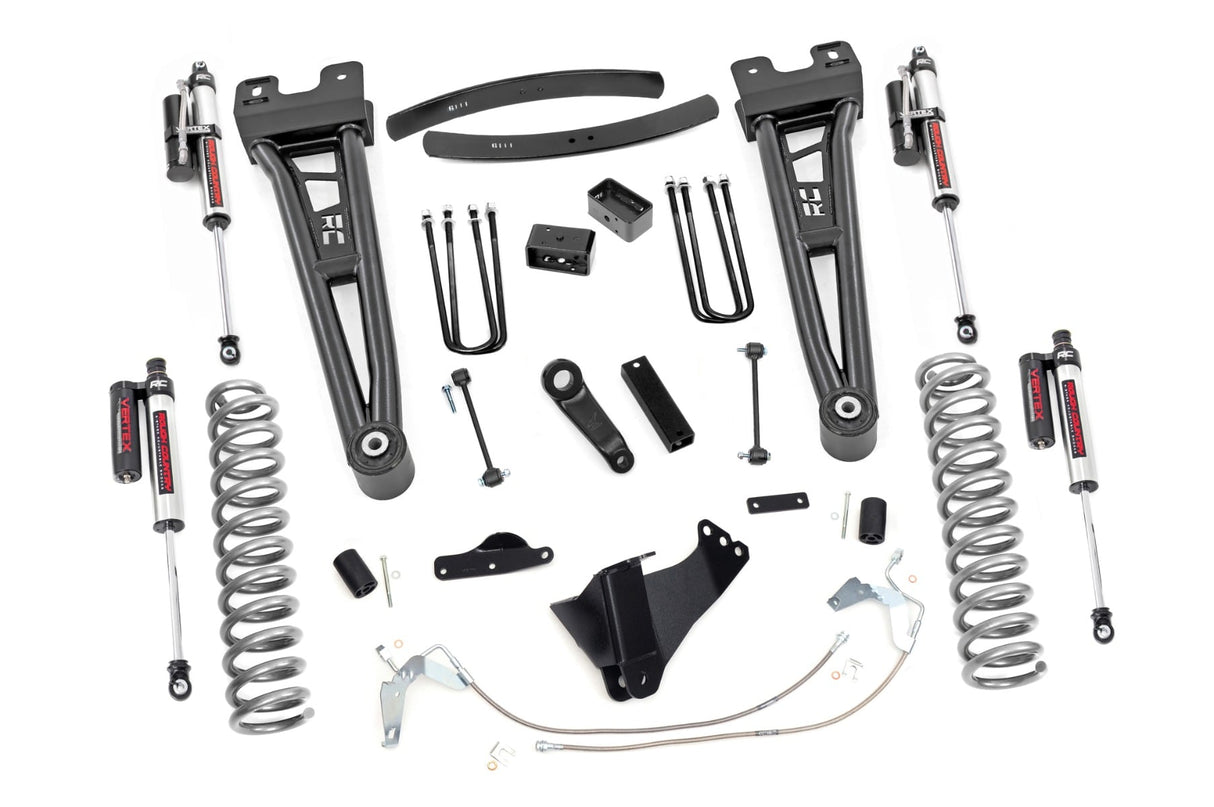 6 Inch Lift Kit Gas Radius Arm Vertex Ford F-250/F-350 Super Duty (08-10) Rough Country