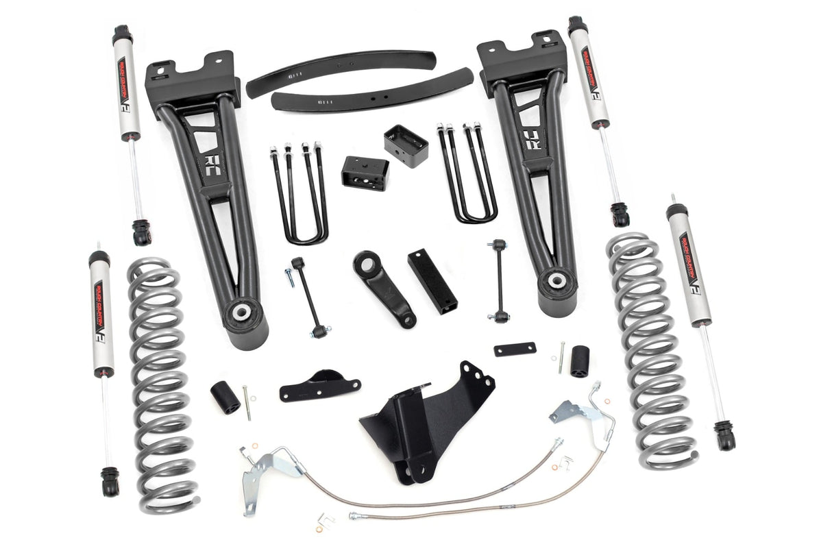 6 Inch Lift Kit Gas Radius Arm V2 Ford F-250/F-350 Super Duty (08-10) Rough Country