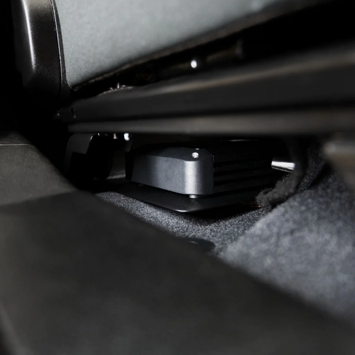 Under Driver Seat Amplifier Mounting Bracket | '18- Current JL Wrangler/ '20- Current JT Gladiator