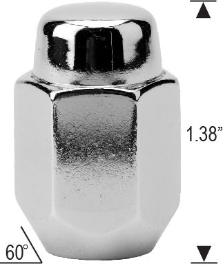 Wheel Spacer Lug Nut Far From Stock