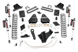 6 Inch Lift Kit Gas OVLD Vertex Ford F-250 Super Duty 4WD (2015-2016) Rough Country