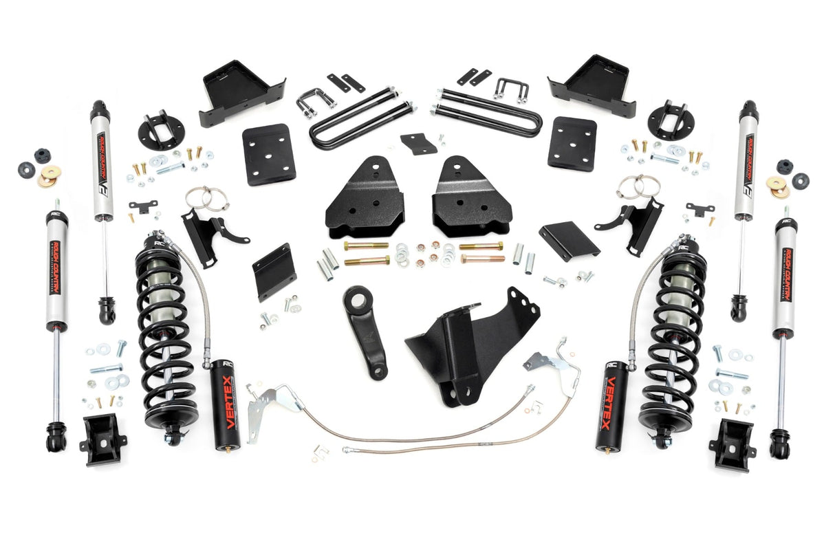 6 Inch Lift Kit Gas OVLD C/O V2 Ford F-250 Super Duty (15-16) Rough Country